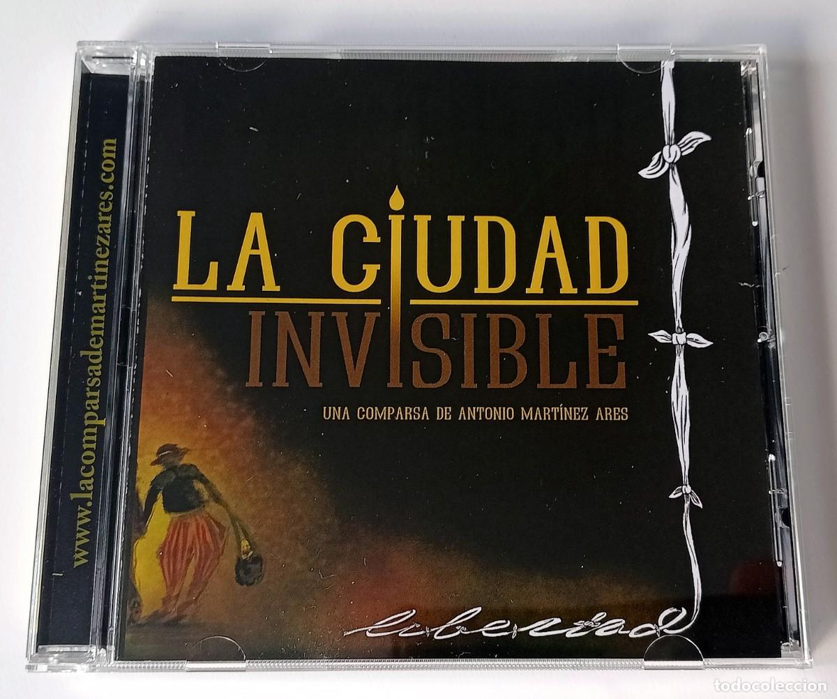 CDs de m&uacute;sica: CD COMPARSA LA CIUDAD INVISIBLE DE ANTONIO MARTINEZ ARES (CARNAVAL DE CADIZ 2023)