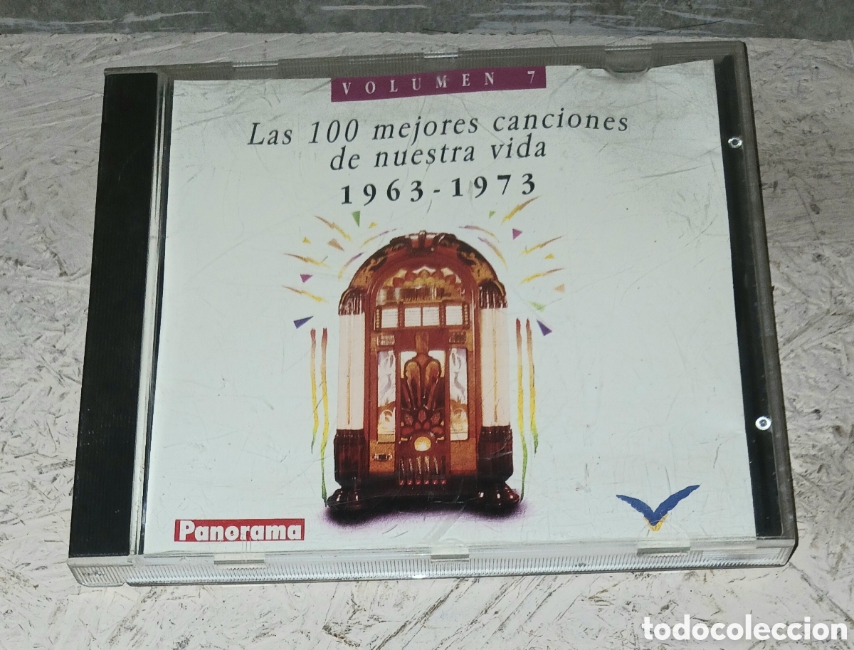 CDs de m&uacute;sica: CD Las 100 Mejores Canciones de Nuestra Vida 1963-1973 Vol. 7 - Divucsa Panorama (1993