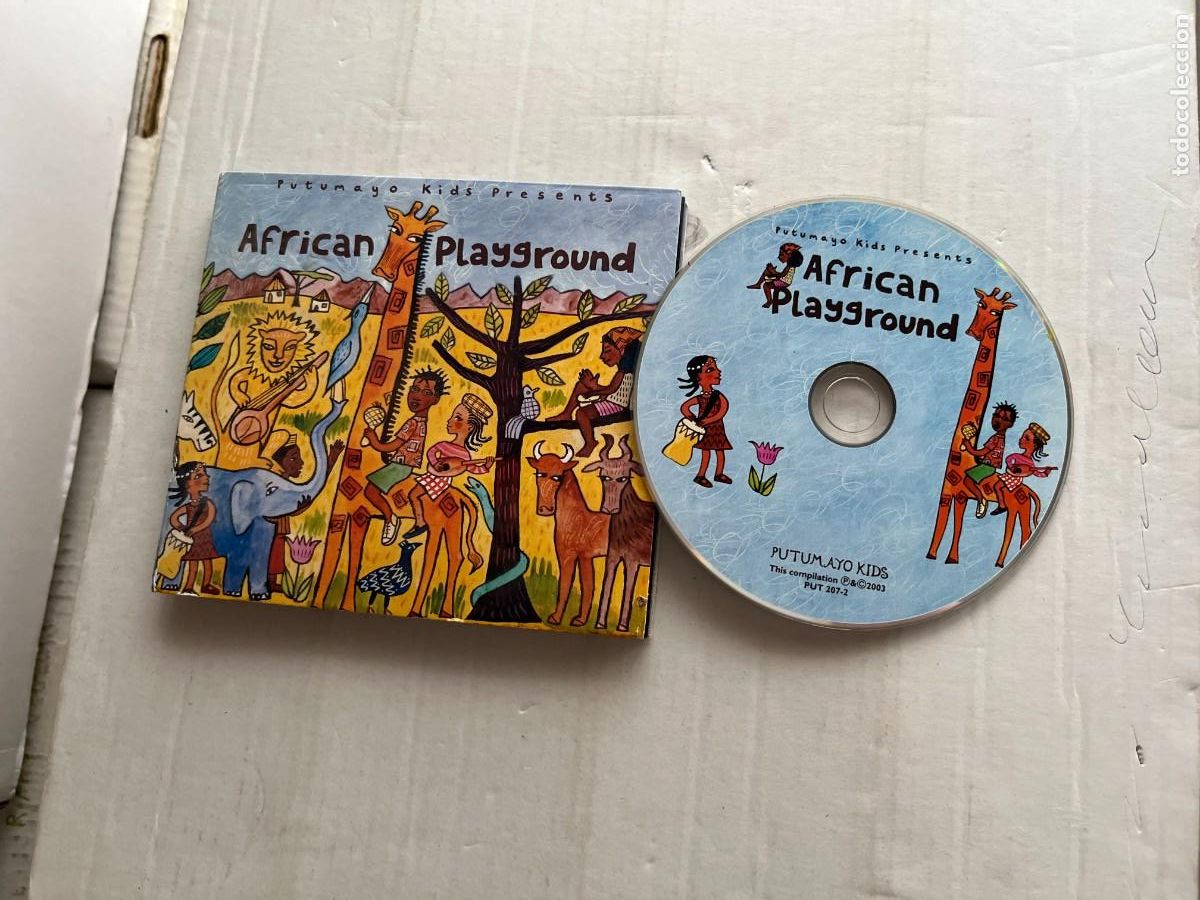 CDs de m&uacute;sica: AFRICAN PLAYGROUND DIGIPACK CAJA CARTON MEDIO - CD MUSICA KREATEN