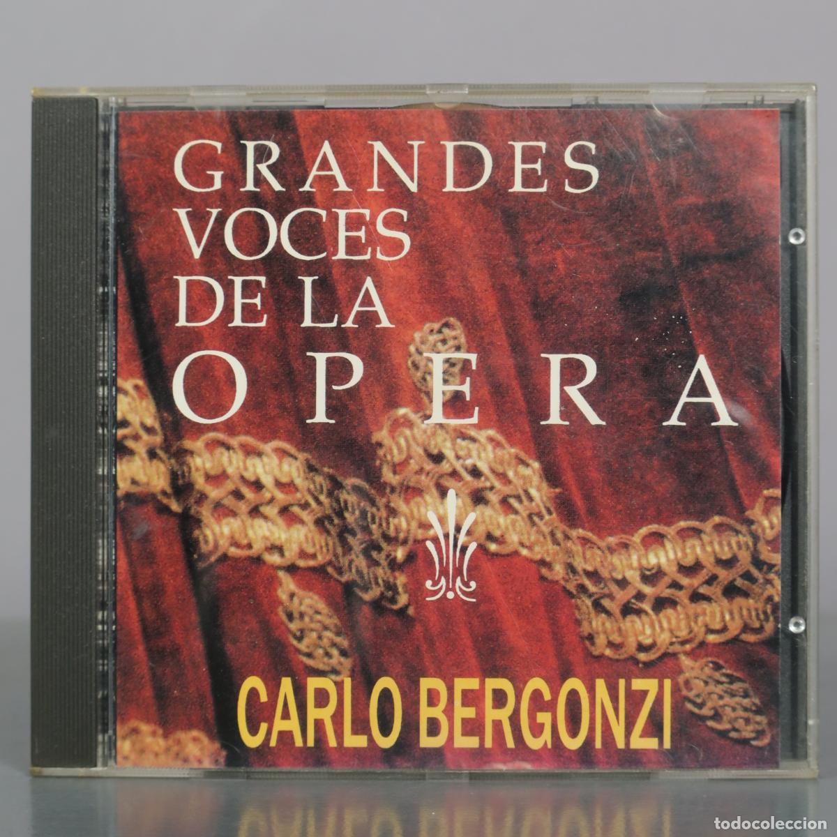 Music CDs: CD. Grandes Voces de la Opera - Carlo Berゴンzi - Sarpe