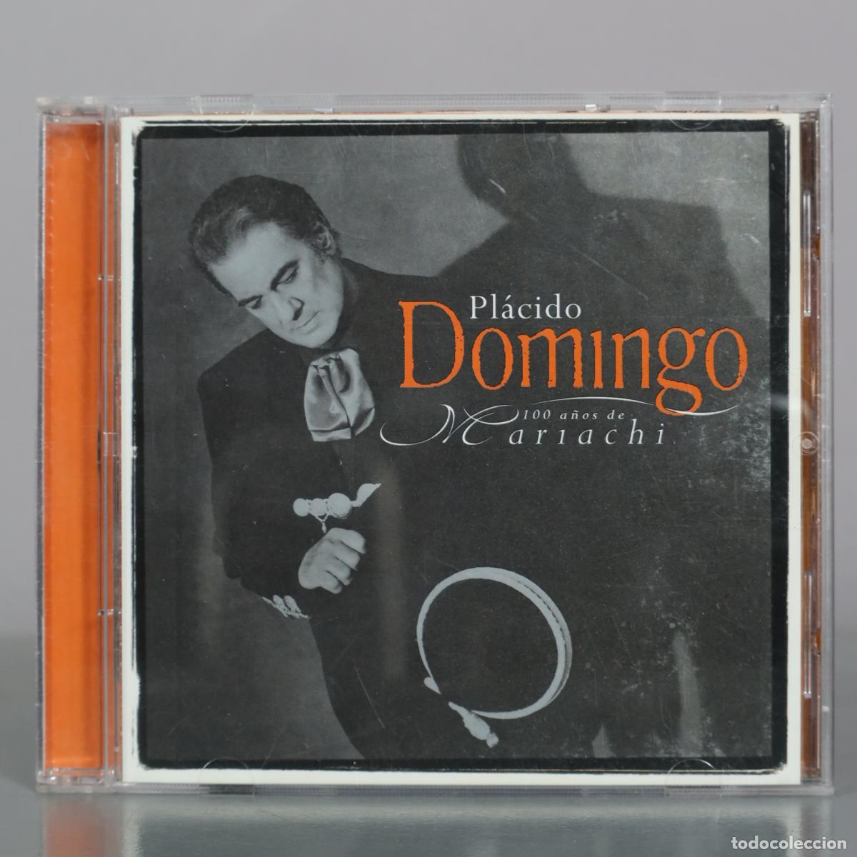 CDs de m&uacute;sica: CD. Pl&aacute;cido Domingo - 100 a&ntilde;os de Mariachi