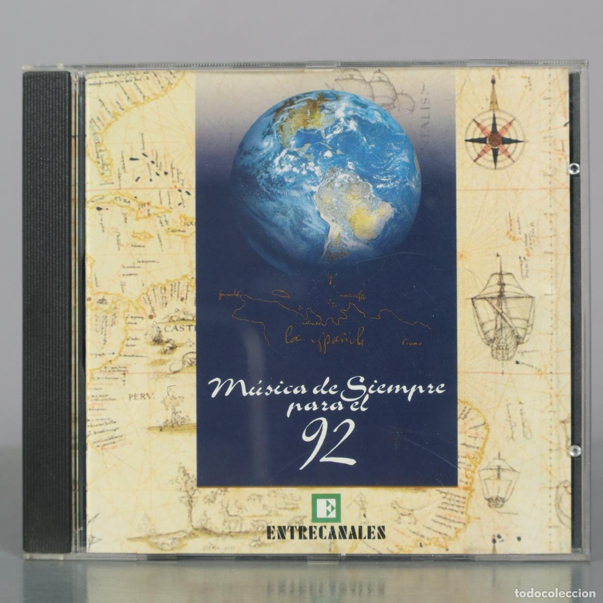 CDs de m&uacute;sica: CD. M&uacute;sica de Siempre para el 92 - Entrecanales