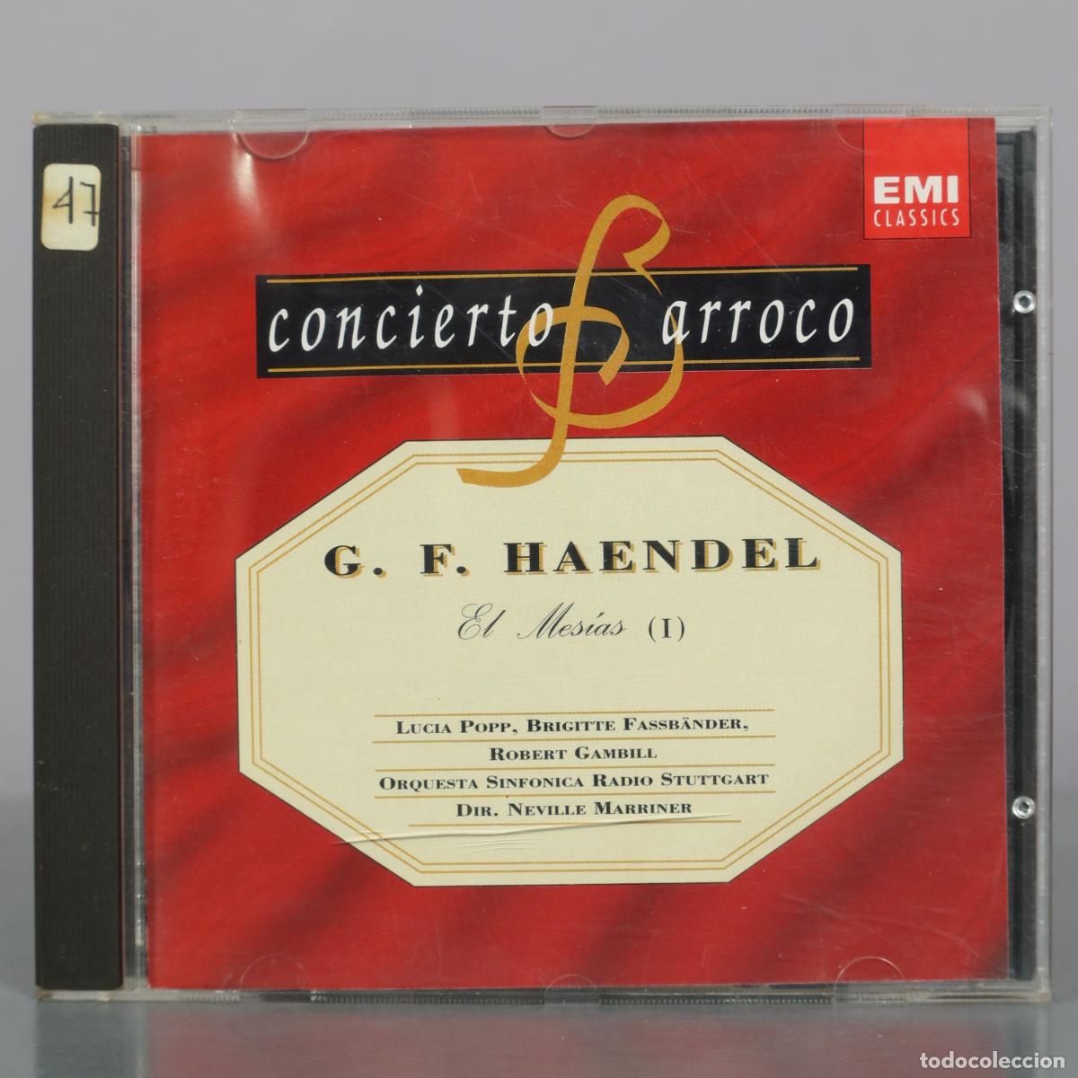 CD di Musica: CD. G. F. Haendel - El Mes&iacute;as (I) - Lucia Popp, Brigitte Fassb&auml;nder, Robert Gambill, Orquesta