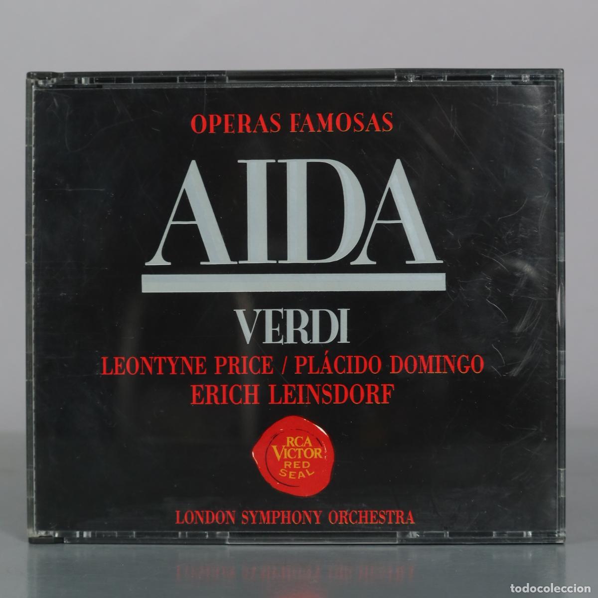 CD di Musica: CD. Aida - Giuseppe Verdi - Leontyne Price, Placido Domingo, Erich Leinsdorf, London Symphony