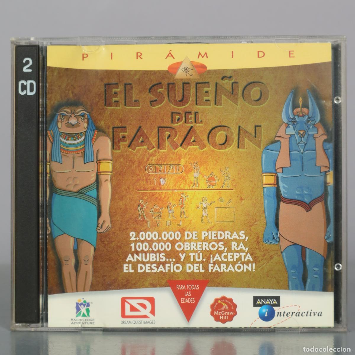 CD di Musica: PC CD-ROM Pir&aacute;mide - El Sue&ntilde;o del Fara&oacute;n - Anaya Interactiva