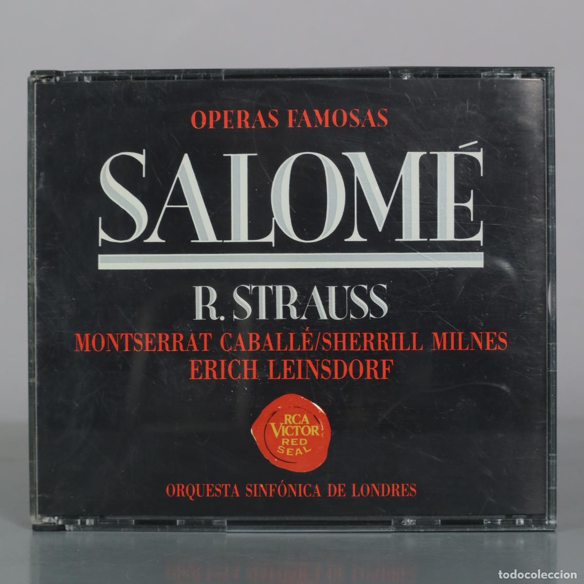 CD di Musica: CD. Salom&eacute; - R. Strauss - Montserrat Caball&eacute;, Sherrill Milnes, Erich Leinsdorf, Orquesta Sinf&oacute;nica