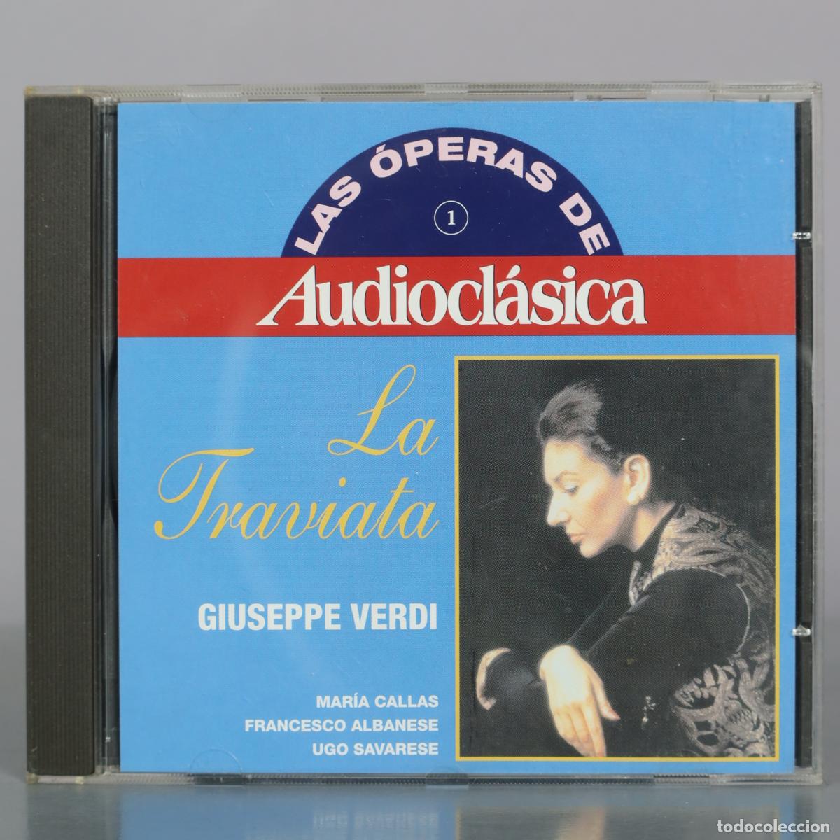 CD de M&uacute;sica: CD. La Traviata - Giuseppe Verdi, Mar&iacute;a Callas, Francesco Albanese, Ugo Savarese - Audiocl&aacute;sica