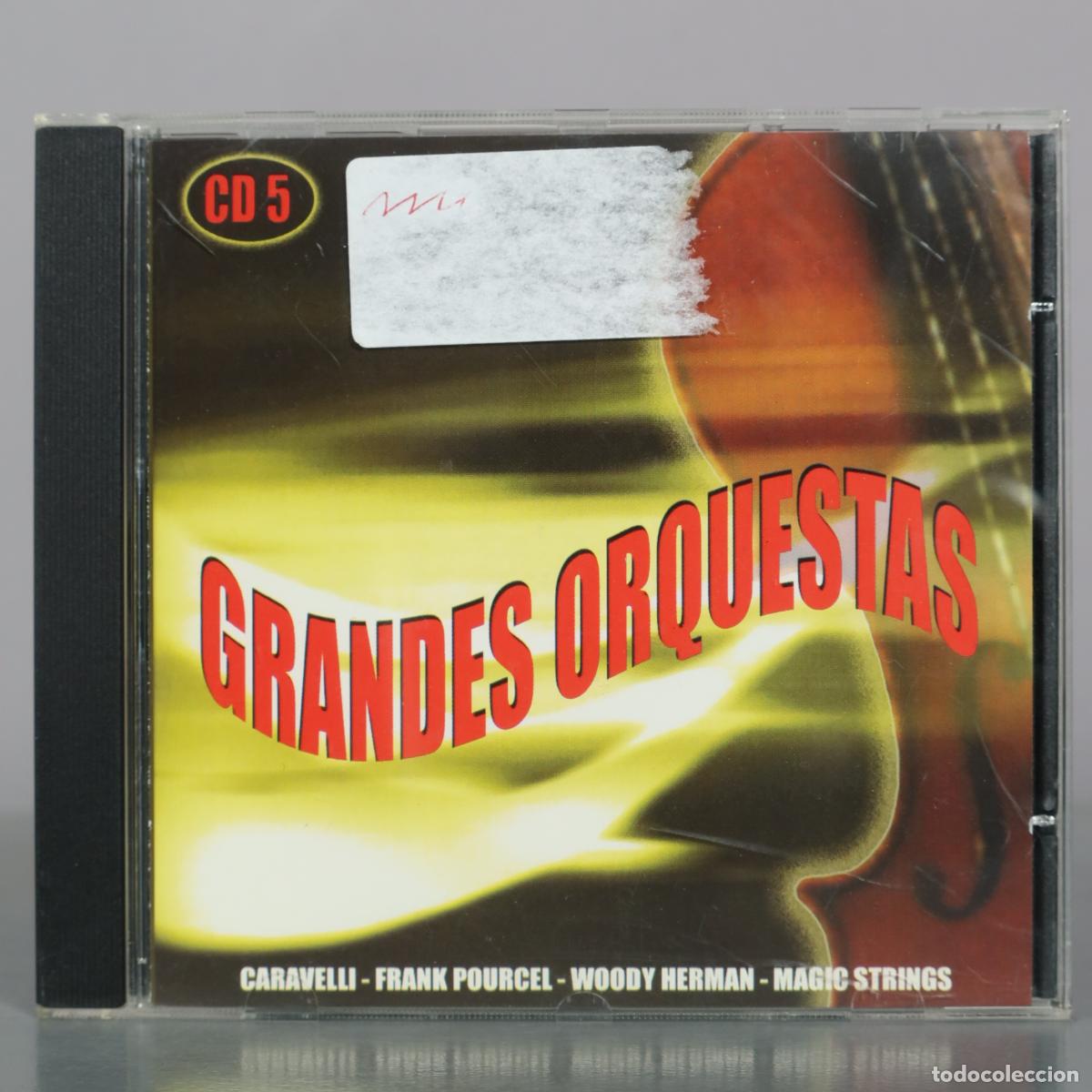 CDs de m&uacute;sica: CD. Grandes Orquestas - Caravelli, Frank Pourcel, Woody Herman, Magic Strings - The Better Music 5