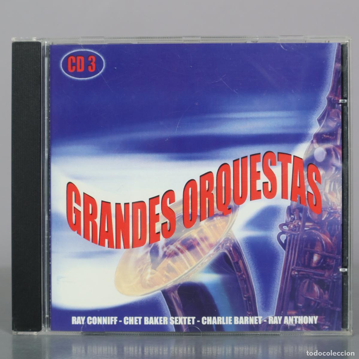 CDs de m&uacute;sica: CD. Grandes Orquestas - Ray Conniff - Chet Baker Sextet - Charlie Barnet - Ray Anthony - The Better