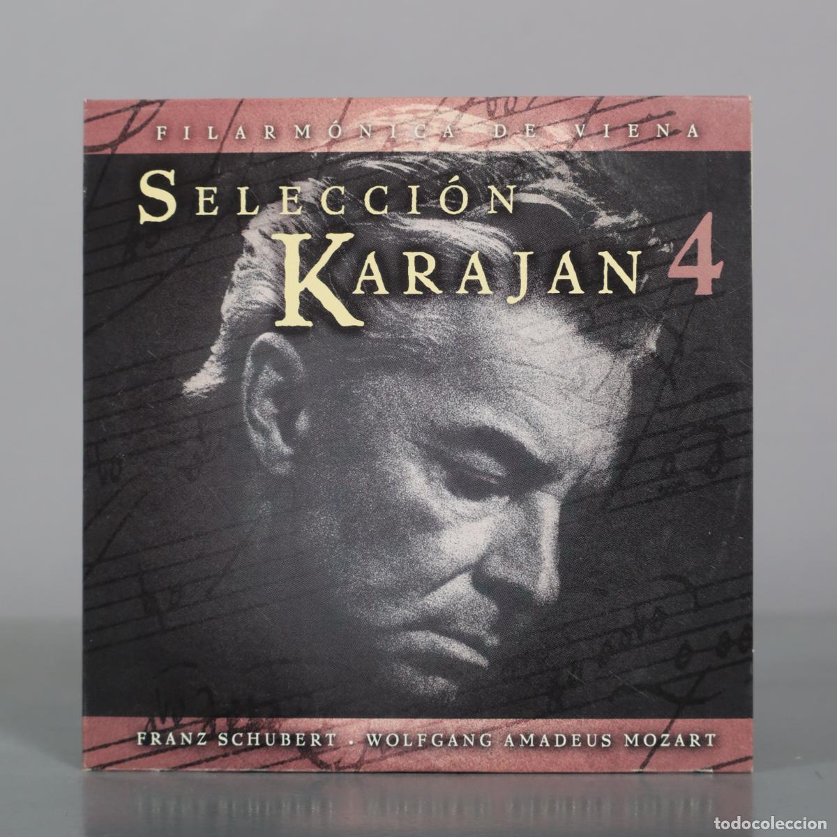 Music CDs: CD. Selecci&oacute;n Karajan 4 - Filarm&oacute;nica de Viena, Herbert von Karajan, Franz Schubert, Wolfgang
