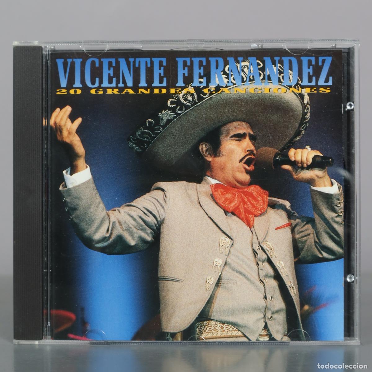 CDs de m&uacute;sica: CD. Vicente Fernandez - 20 Grandes Canciones