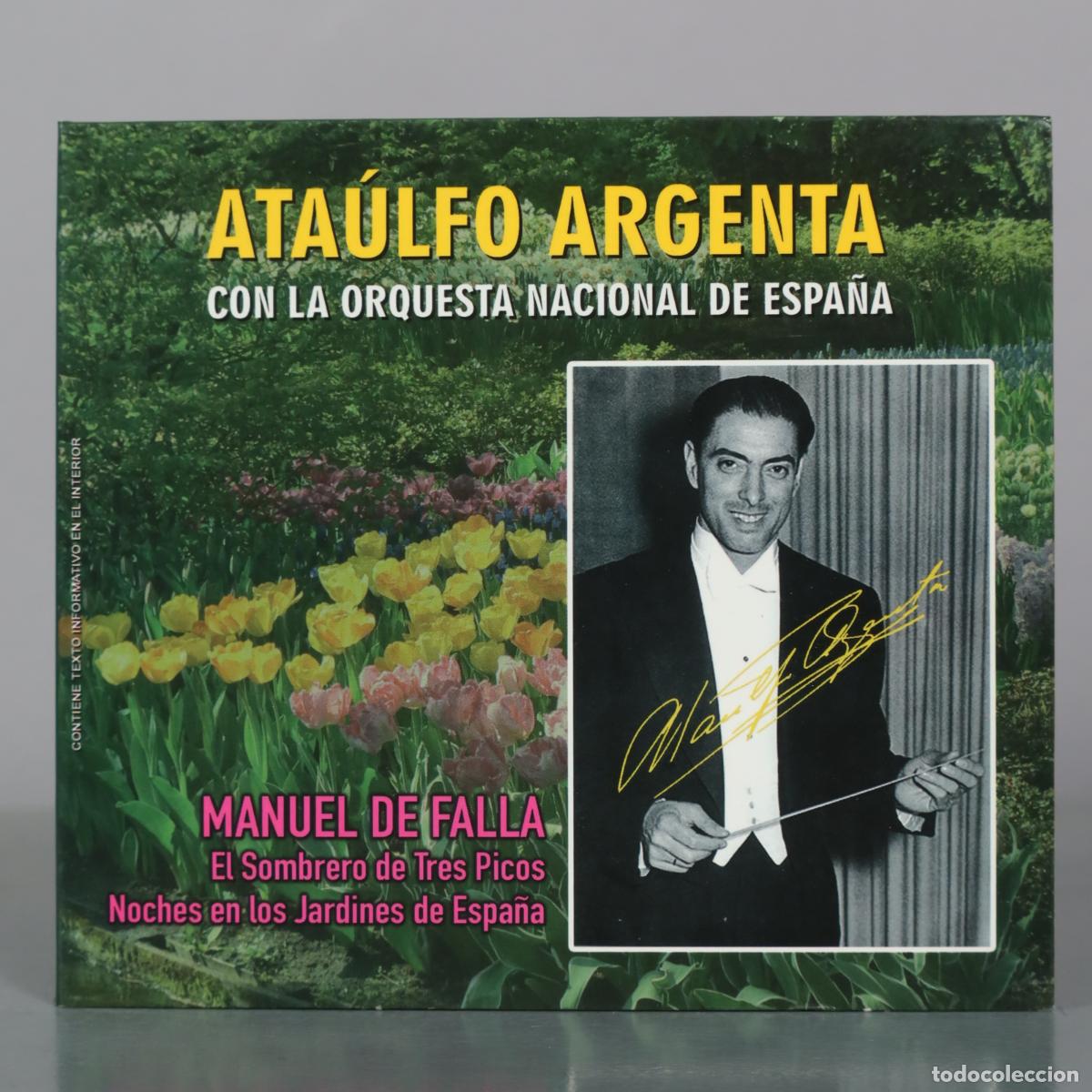Music CDs: CD. Manuel de Falla - El Sombrero de Tres Picos - Noches en los Jardines de Espa&ntilde;a - Ata&uacute;lfo Argenta
