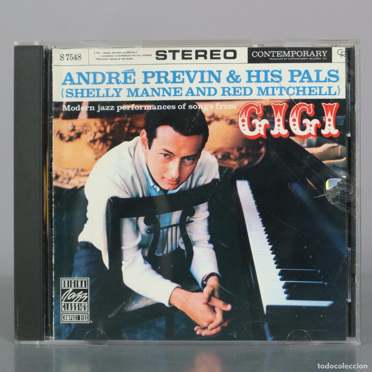 CDs de m&uacute;sica: CD. Modern Jazz Performances of Songs from Gigi - Andr&eacute; Previn & His Pals, Shelly Manne, Red