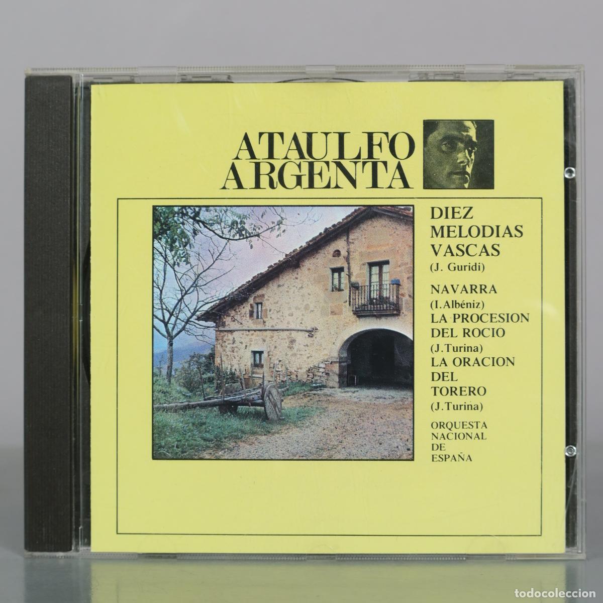 CD de M&uacute;sica: CD. Diez Melodias Vascas - Navarra - La Procesion Del Rocio - La Oracion Del Torero - Orquesta