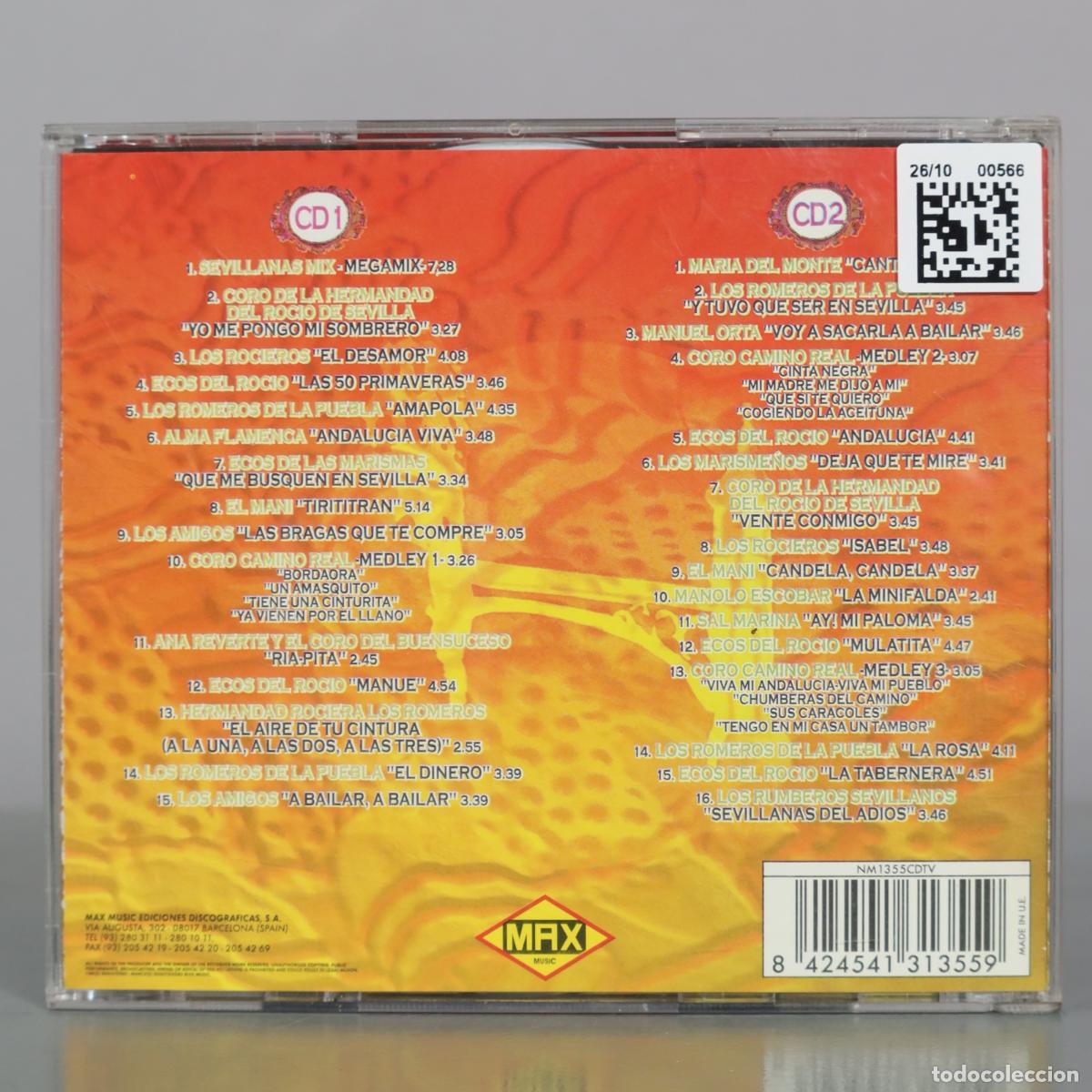 CDs de m&uacute;sica: CD. Sevillanas Mix - Max Music - Foto 2