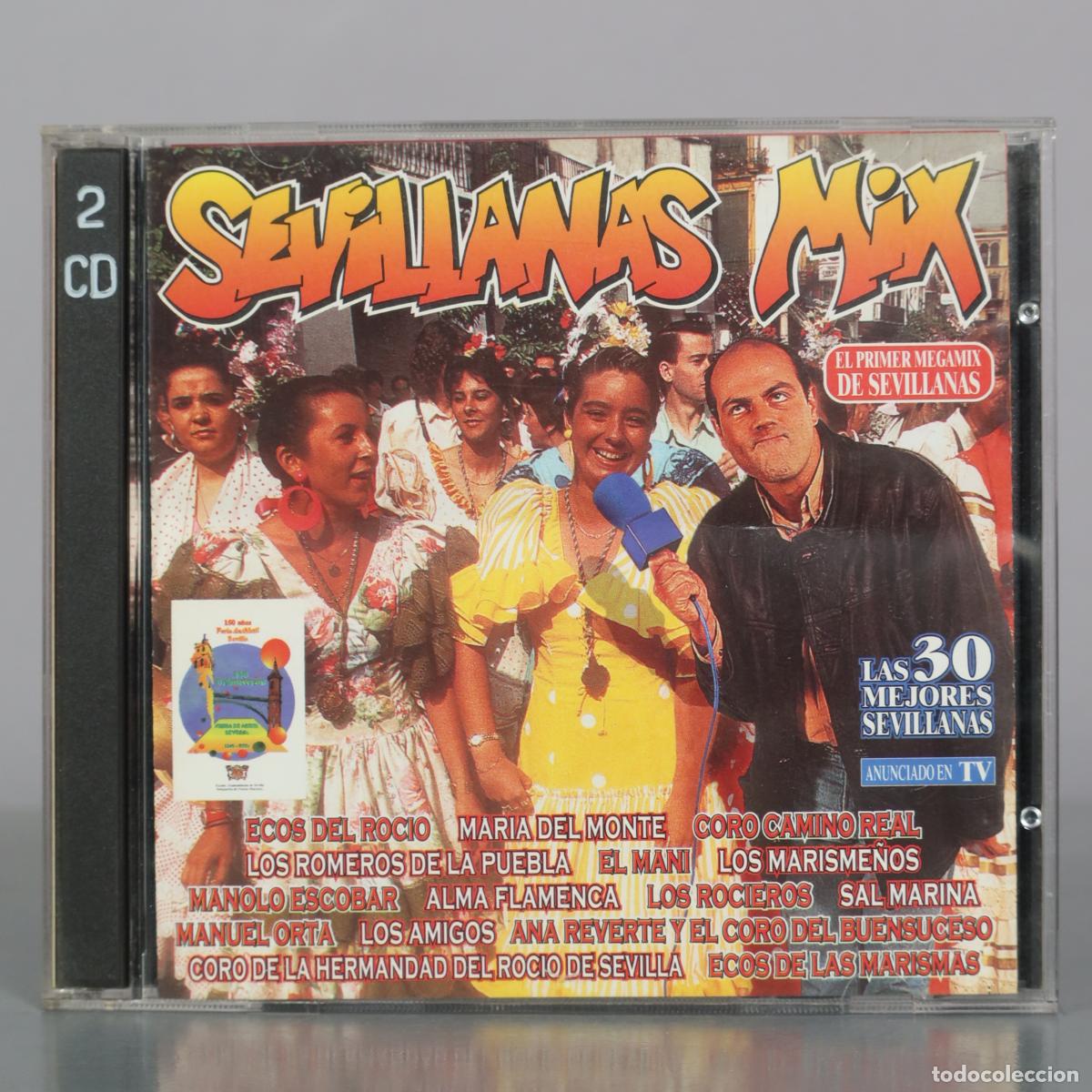 CDs de m&uacute;sica: CD. Sevillanas Mix - Max Music - Foto 1