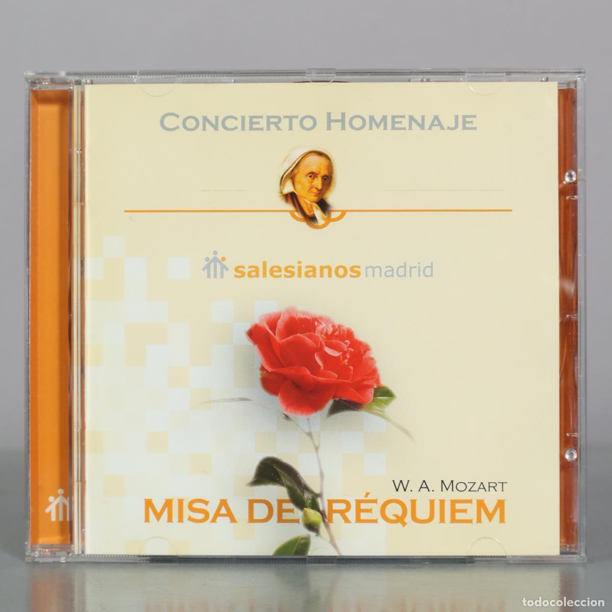 CDs de m&uacute;sica: CD. Concierto Homenaje a Mama Margarita - Misa de Requiem - W. A. Mozart - Salesianos Madrid