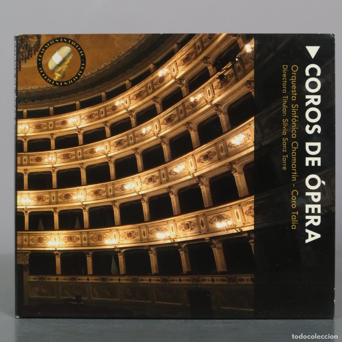 CDs de m&uacute;sica: CD. Coros de &Oacute;pera - Orquesta Sinf&oacute;nica Chamart&iacute;n, Coro Tal&iacute;a, Silvia Sanz Torre