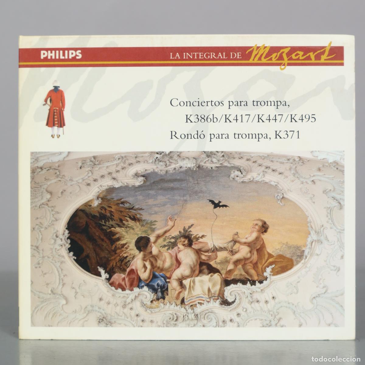 CDs de m&uacute;sica: CD. Conciertos para trompa - Wolfgang Amadeus Mozart - Philips