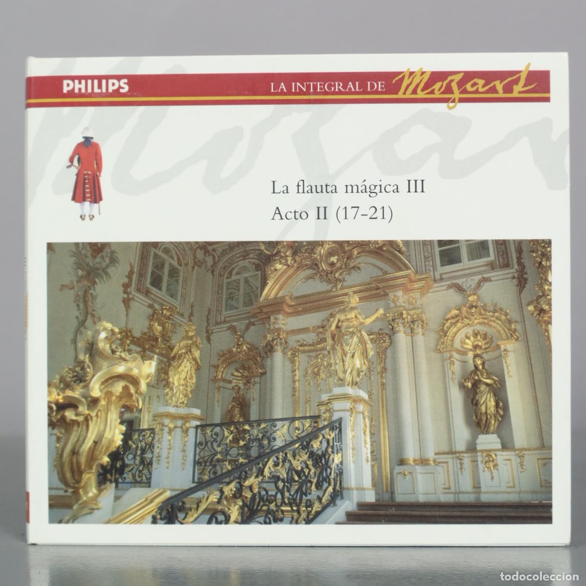 CDs de m&uacute;sica: CD. La flauta m&aacute;gica III - Acto II - Wolfgang Amadeus Mozart - Philips