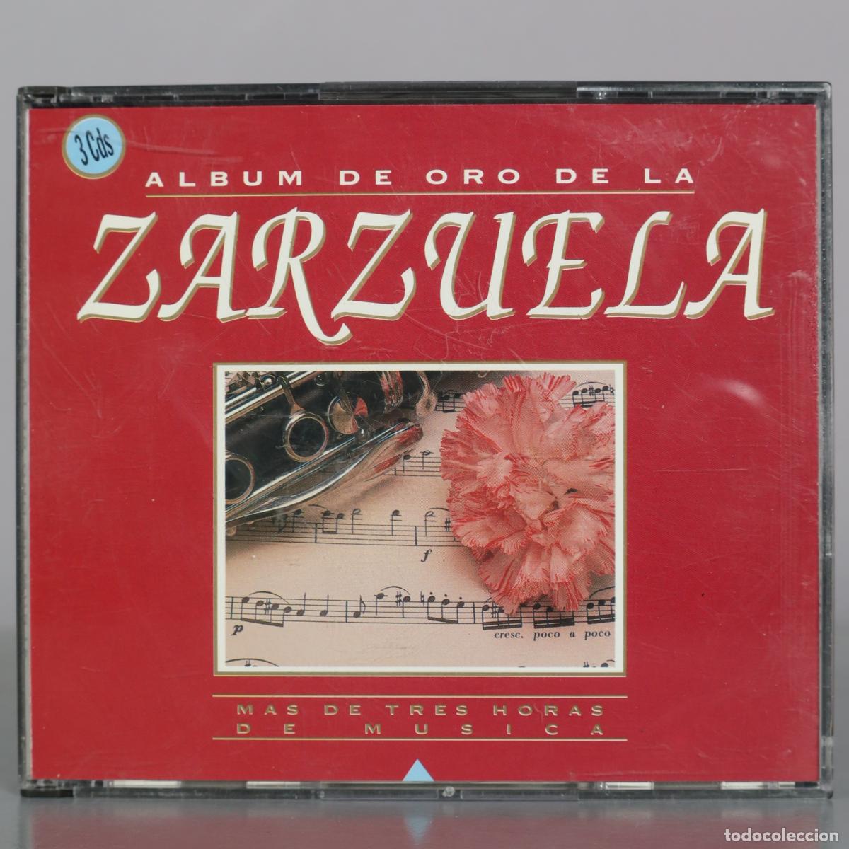 CDs de m&uacute;sica: CD. Album de Oro de la Zarzuela - Mas de Tres Horas de Musica