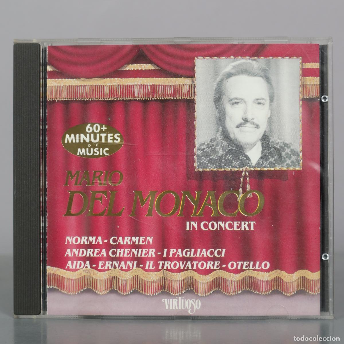 CDs de m&uacute;sica: CD. Mario Del Monaco - In Concert - Virtuoso
