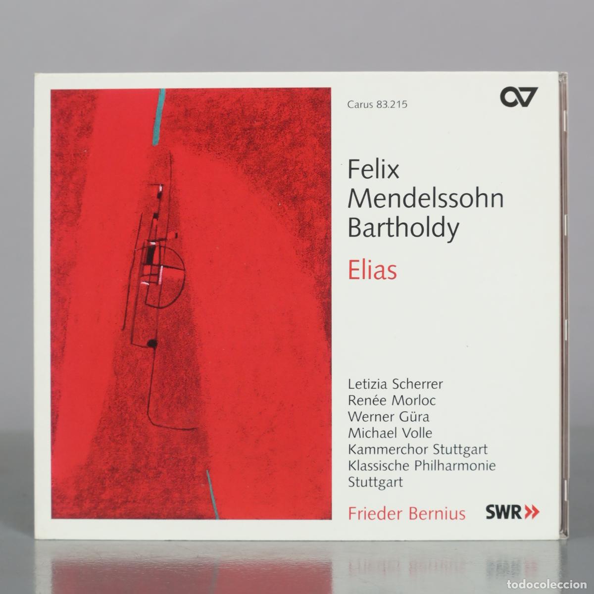Musik-CDs: CD. Elias - Felix Mendelssohn Bartholdy - Letizia Scherrer, Ren&eacute;e Morloc, Werner G&uuml;ra, Michael