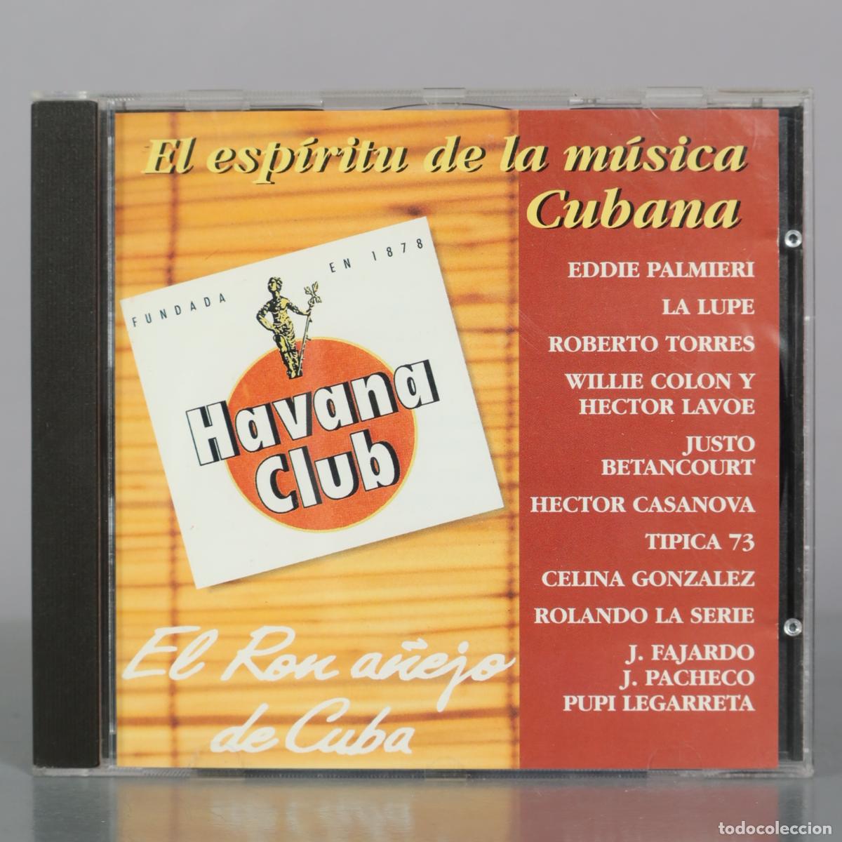 CDs de m&uacute;sica: CD. El esp&iacute;ritu de la m&uacute;sica Cubana - Eddie Palmieri, La Lupe, Roberto Torres, Willie Colon, Hector