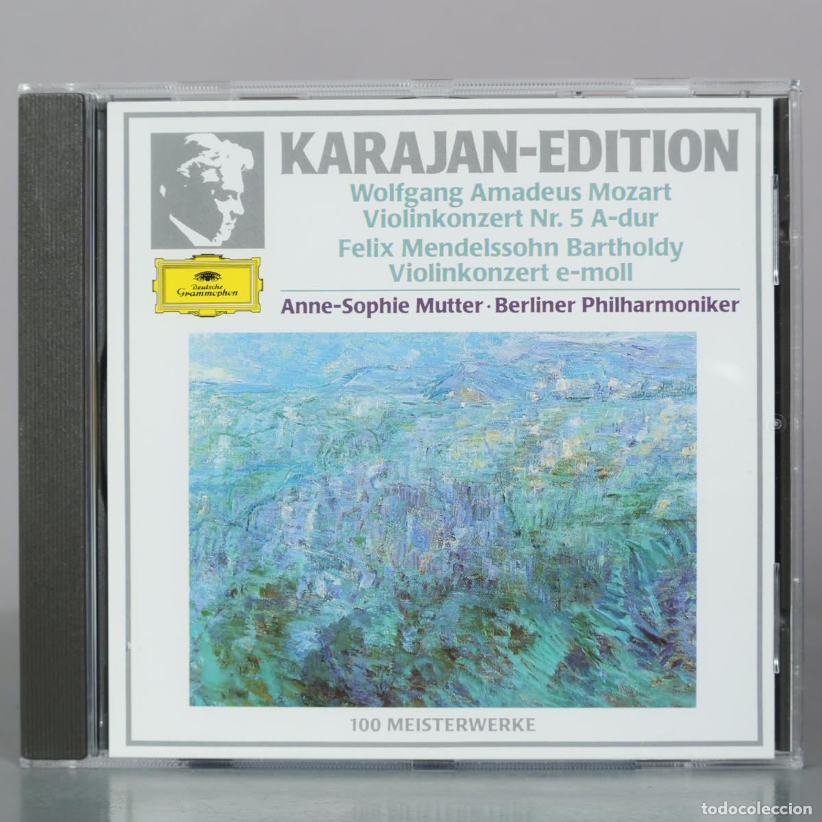 CDs de m&uacute;sica: CD. Karajan-Edition - Wolfgang Amadeus Mozart - Violinkonzert Nr. 5 A-dur - Felix Mendelssohn