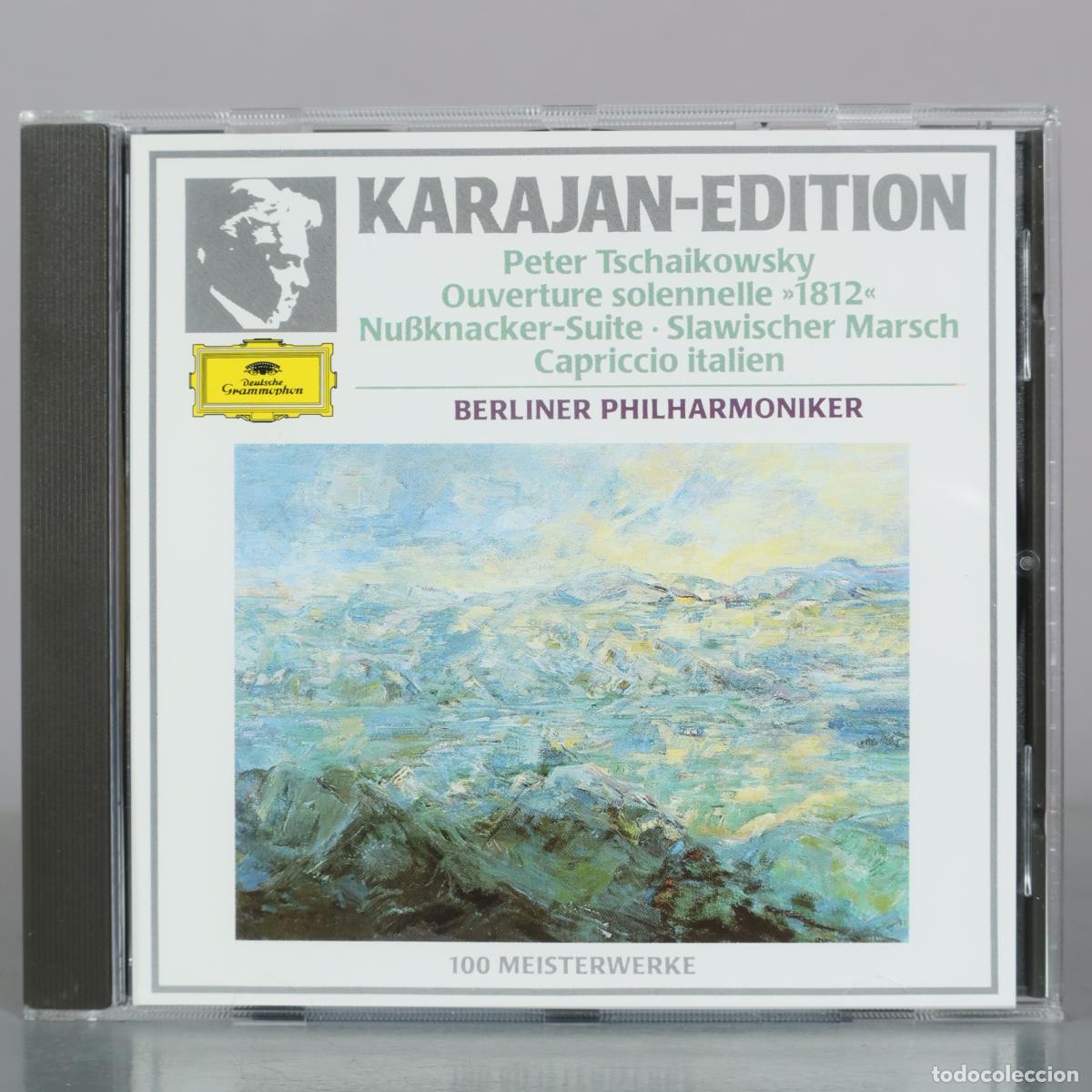 CDs de m&uacute;sica: CD. Karajan-Edition - Peter Tschaikowsky - Ouverture solennelle 1812 - Nu&szlig;knacker-Suite - Slawischer