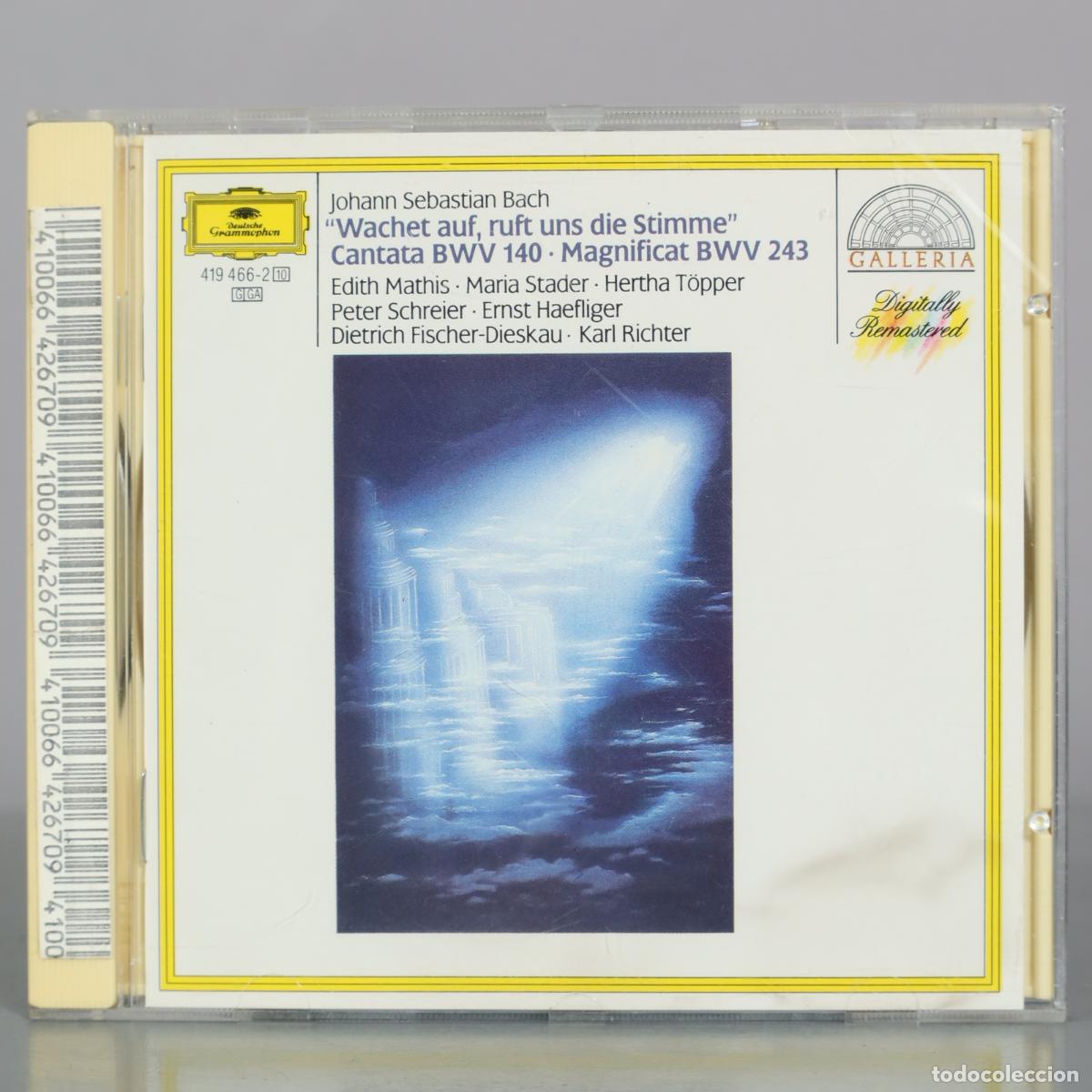 CDs de m&uacute;sica: CD. Johann Sebastian Bach - Wachet auf, ruft uns die Stimme - Cantata BWV 140 - Magnificat BWV 243 -