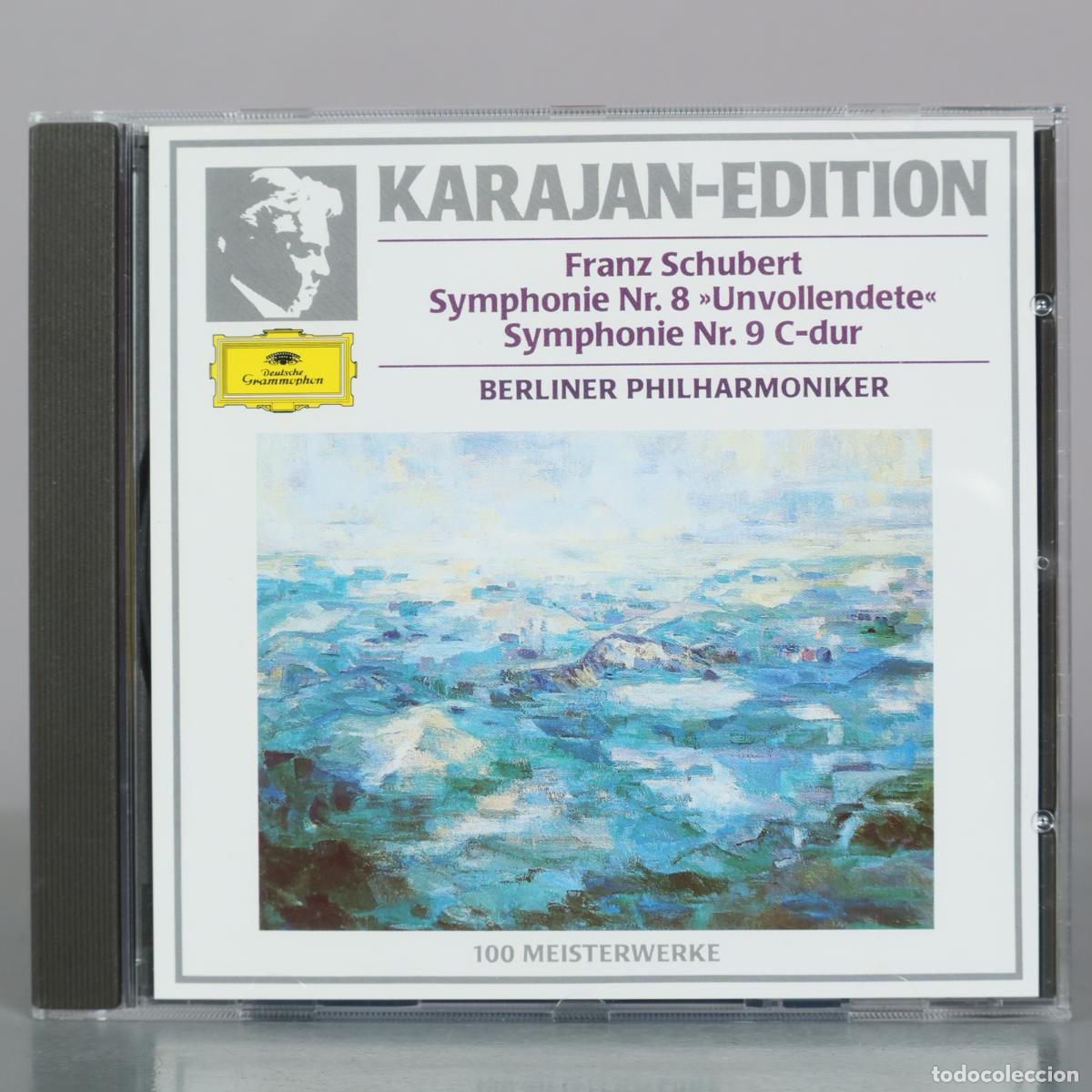 CDs de m&uacute;sica: CD. Karajan-Edition - Franz Schubert - Symphonie Nr. 8 Unvollendete - Symphonie Nr. 9 C-dur -