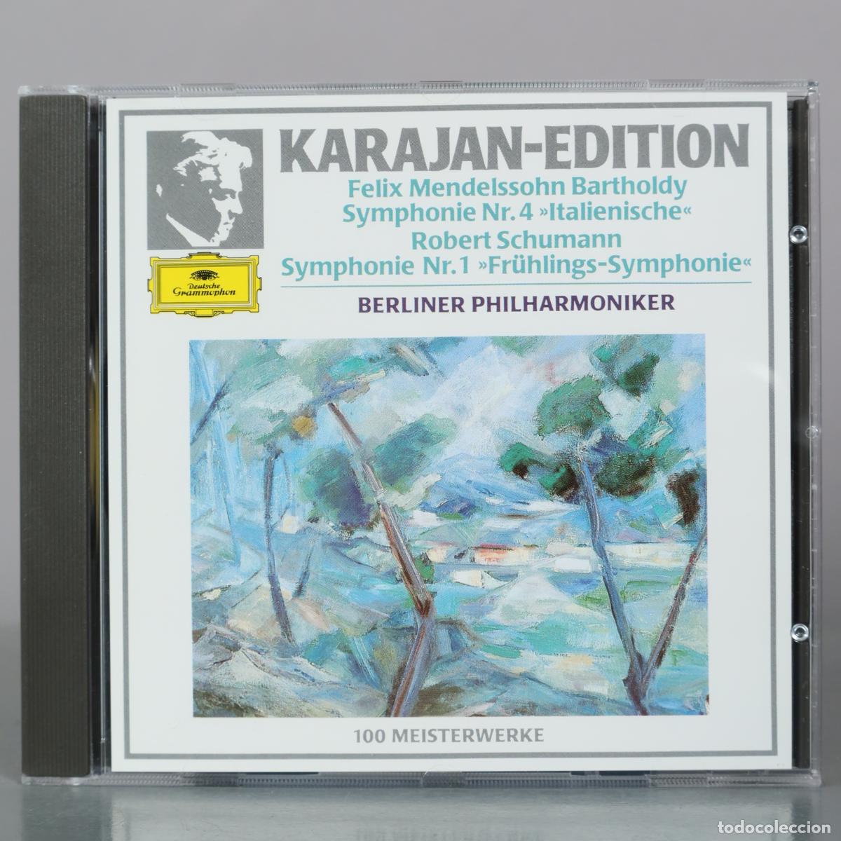 CDs de m&uacute;sica: CD. Felix Mendelssohn Bartholdy - Robert Schumann - Symphonie Nr. 4 - Symphonie Nr. 1 - Berliner
