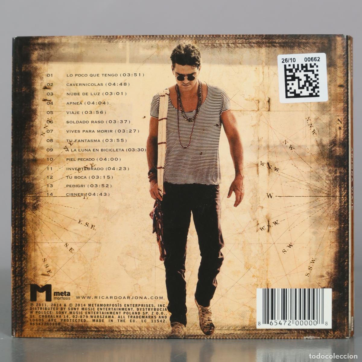 CDs de m&uacute;sica: CD. Viaje - Ricardo Arjona - Foto 2