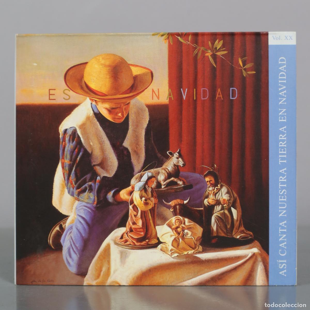 CDs de m&uacute;sica: CD. As&iacute; canta nuestra tierra en Navidad - Es Navidad - Caja San Fernando