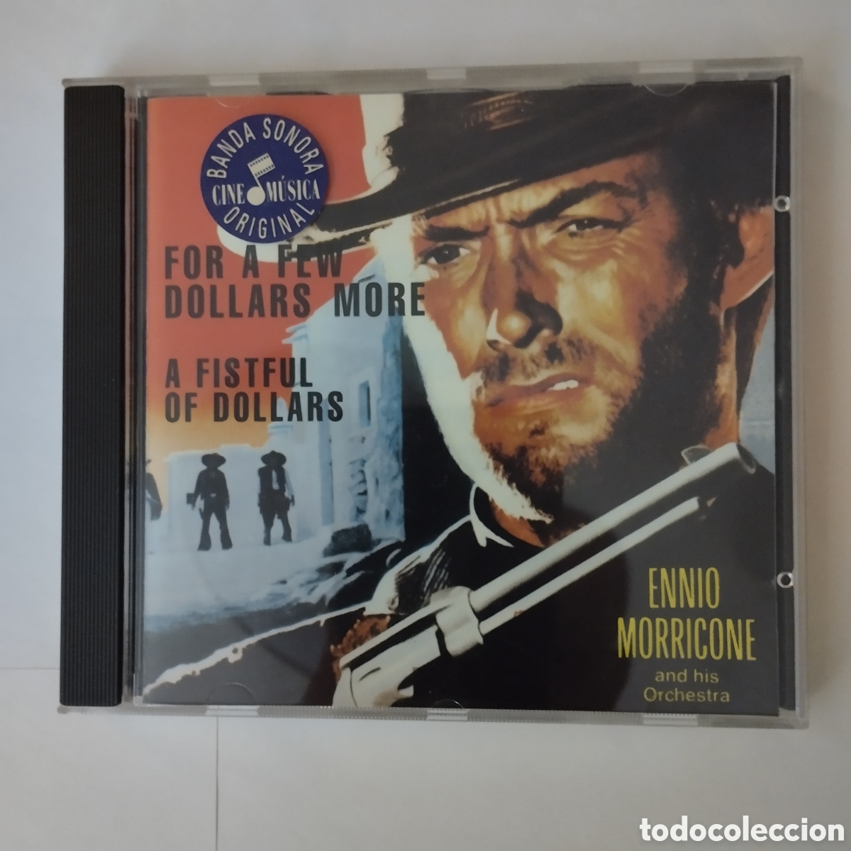 CDs de m&uacute;sica: CD BSO Por Un Pu&ntilde;ado De Dolares - Ennio Morricone.