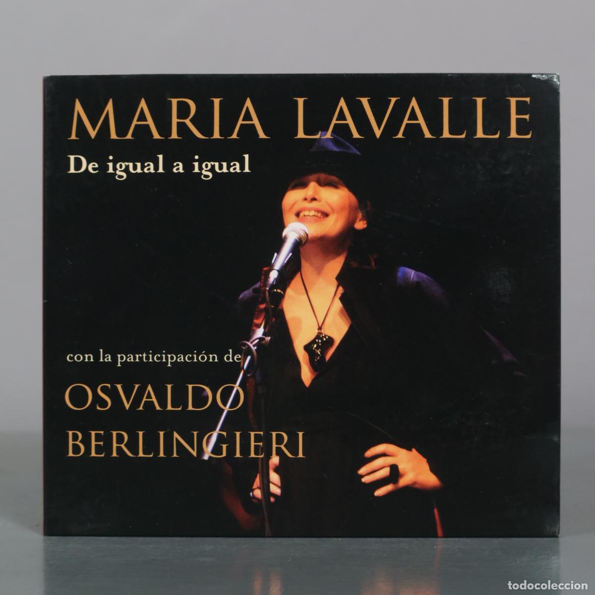 CDs de m&uacute;sica: CD. De igual a igual - Maria Lavalle, Osvaldo Berlingieri - Factor&iacute;a Autor