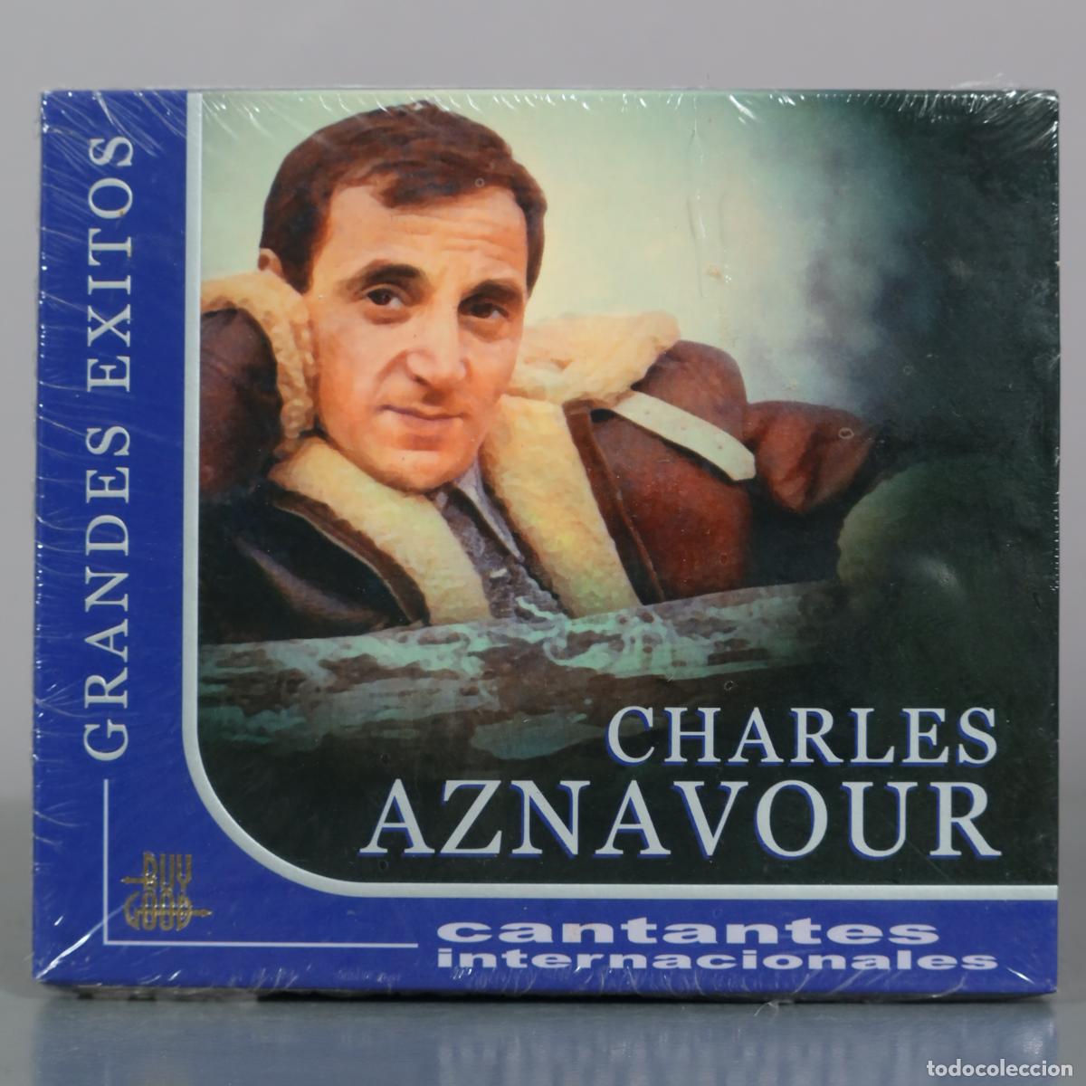 CDs de m&uacute;sica: CD. Grandes Exitos - Charles Aznavour . PRECINTADO