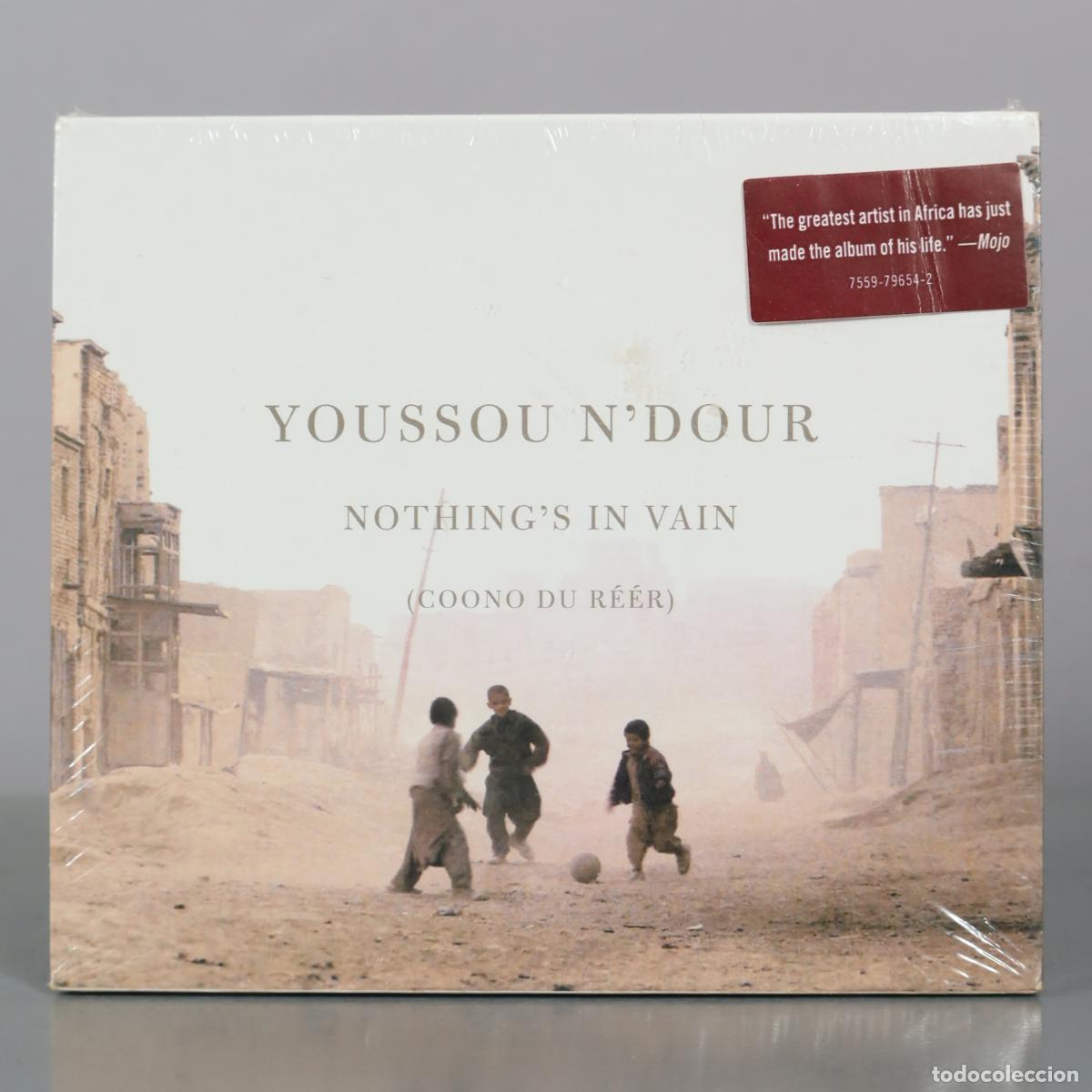 CDs de m&uacute;sica: CD. Nothing's In Vain (Coono Du R&eacute;&eacute;r) - Youssou N'Dour . PRECINTADO