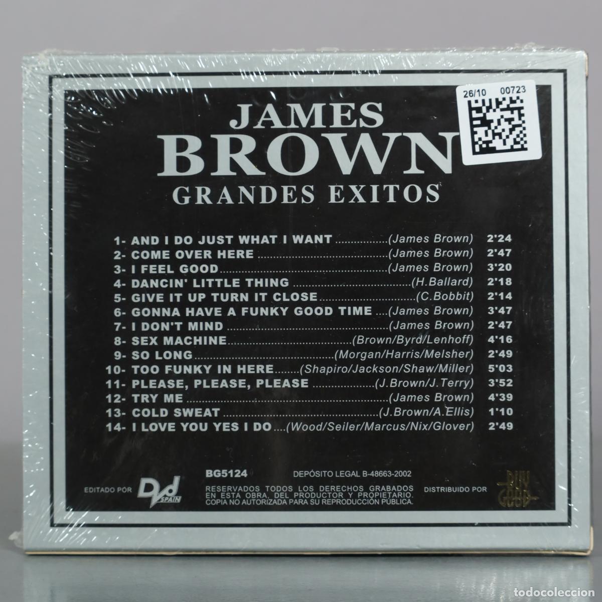 CDs de m&uacute;sica: CD. Grandes Exitos - James Brown . PRECINTADO - Foto 2
