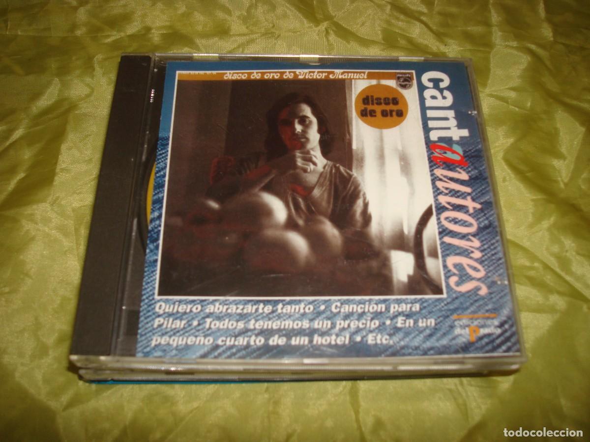 CDs de m&uacute;sica: VICTOR MANUEL. DISCO DE ORO. CANTAAUTORES. EDICIONES DEL PRADO. CD. IMPECABLE(#)