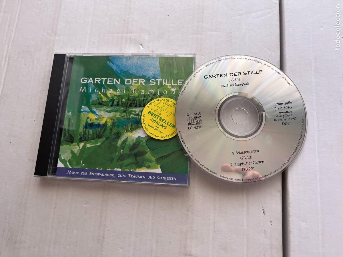 CDs de m&uacute;sica: GARTEN DER STILLE . MICHAEL RAMJOUE - CD MUSICA KREATEN