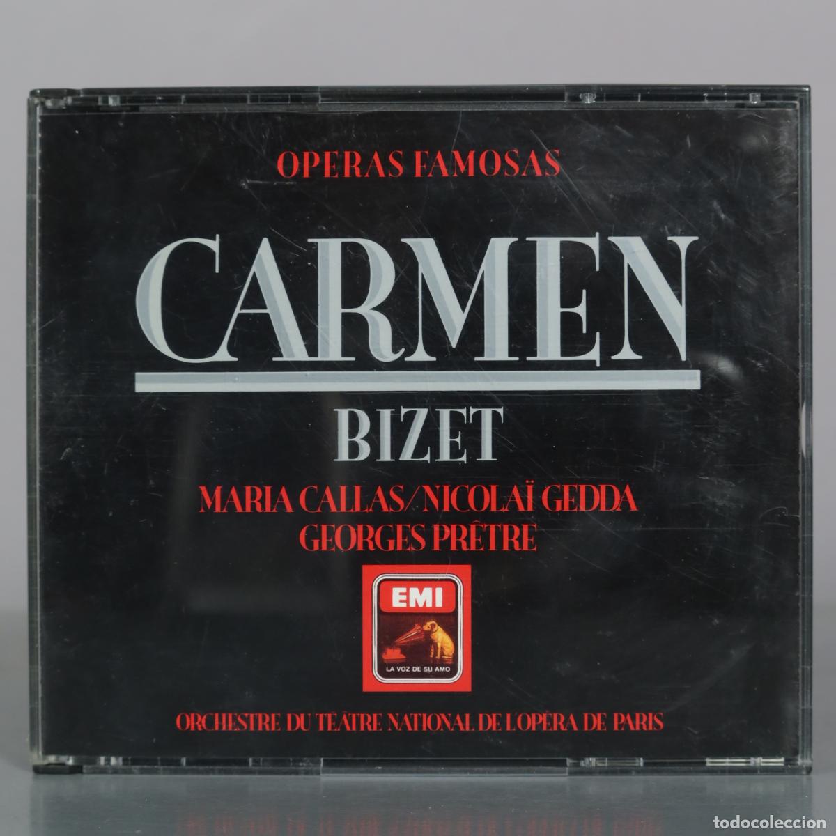 CDs de Musique: CD. Carmen - Georges Bizet - Maria Callas, Nicola&iuml; Gedda, Georges Pr&ecirc;tre, Orchestre du Th&eacute;&acirc;tre
