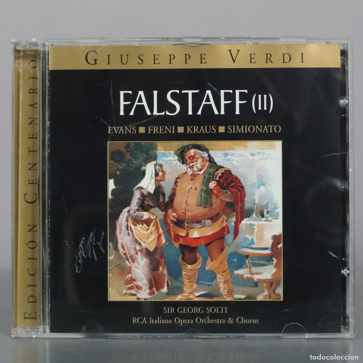 CDs de Musique: CD. Falstaff II - Giuseppe Verdi - Sir Georg Solti - RCA Italiana Opera Orchestra & Chorus