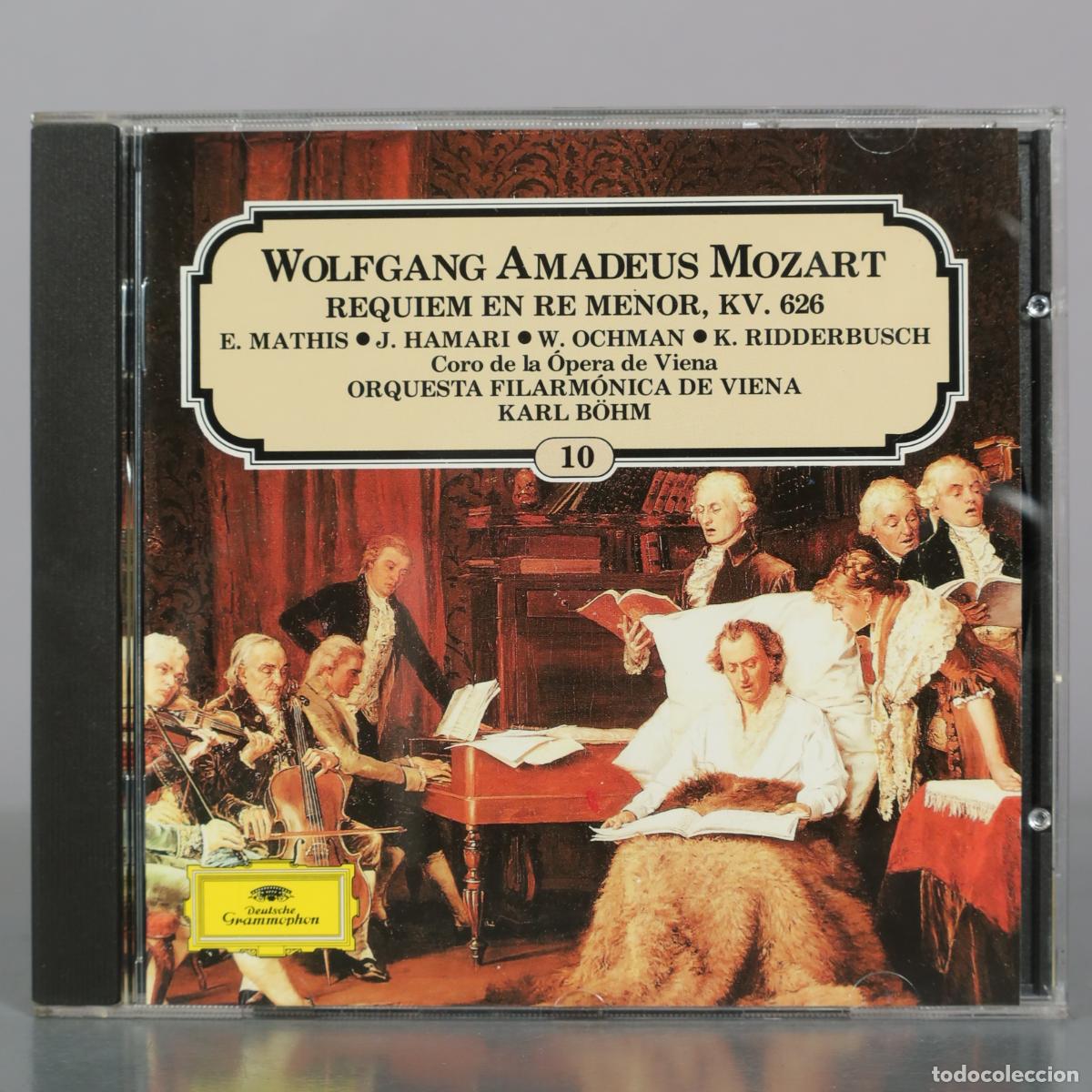 CDs de Musique: CD. Wolfgang Amadeus Mozart - Requiem en re menor, KV. 626 - E. Mathis, J. Hamari, W. Ochman, K.