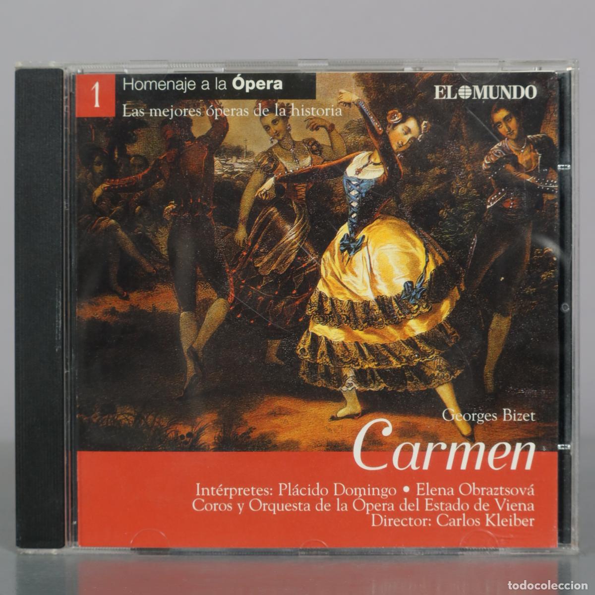 CDs de Musique: CD. Carmen - Georges Bizet - Pl&aacute;cido Domingo, Elena Obraztsova, Coros y Orquesta de la &Oacute;pera del