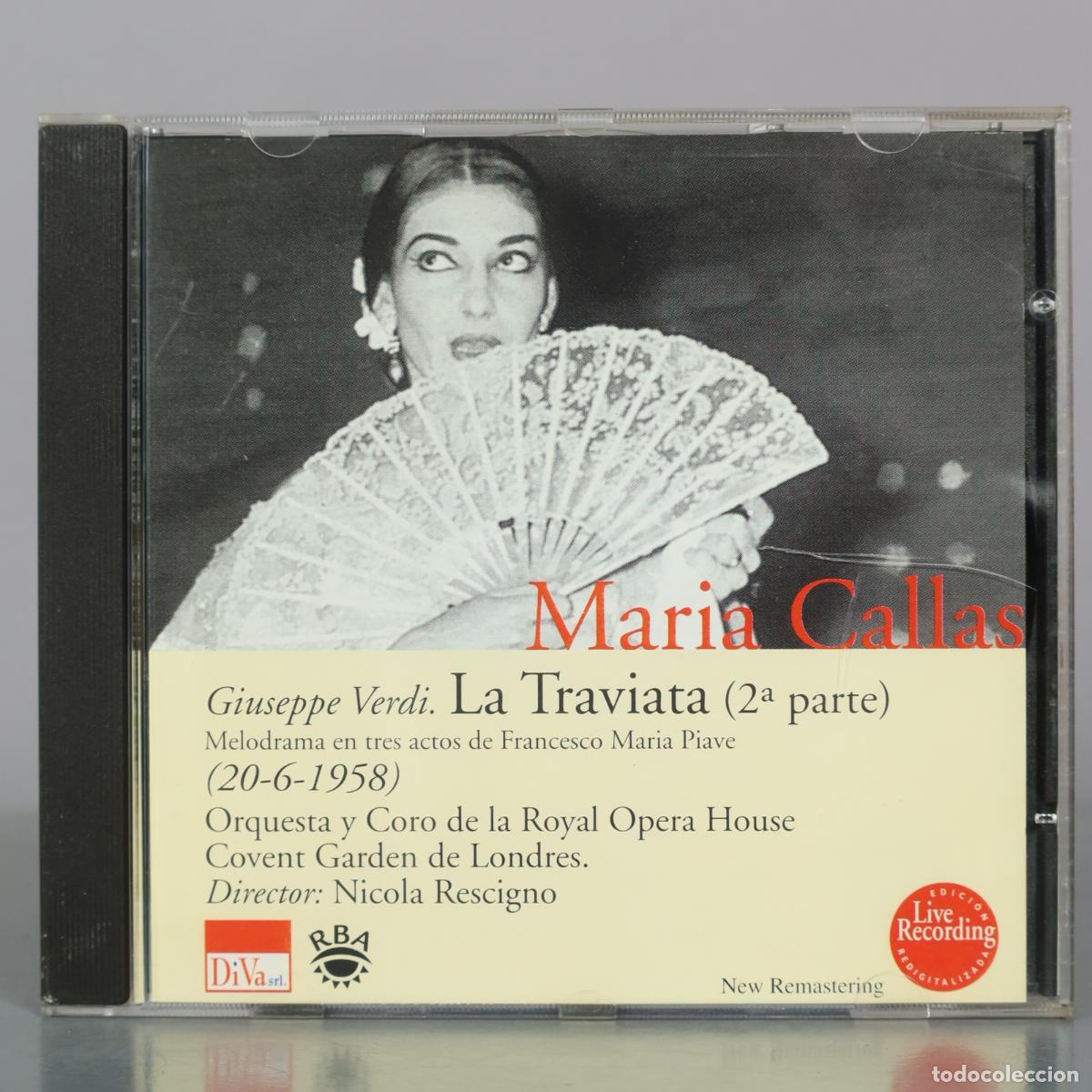 CD de M&uacute;sica: CD. La Traviata 2a parte - Giuseppe Verdi, Maria Callas, Nicola Rescigno, Orquesta y Coro de la