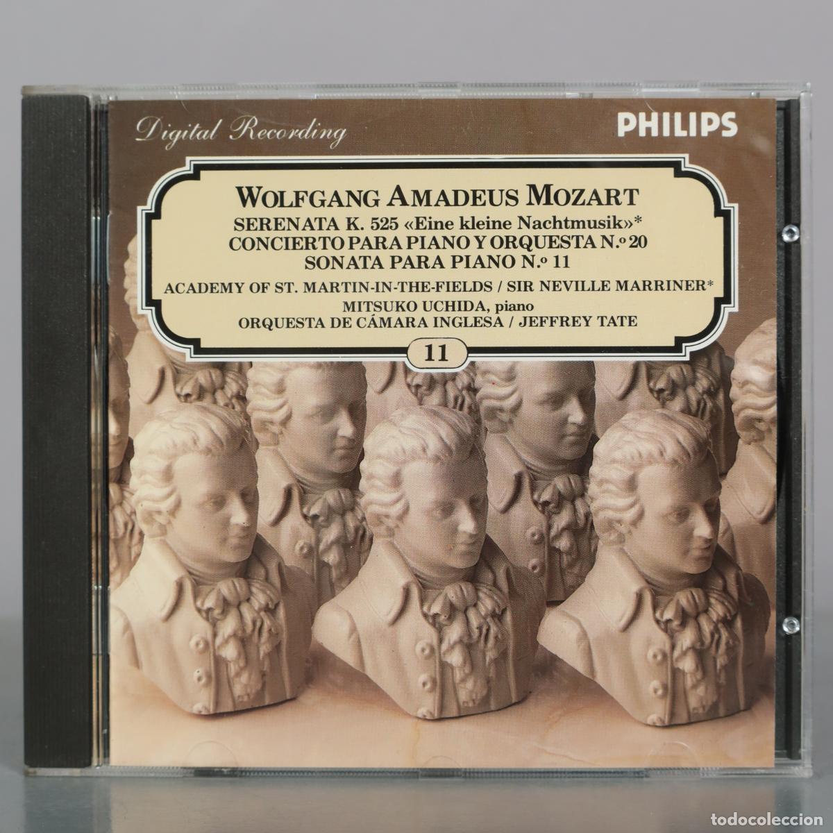 CDs de m&uacute;sica: CD. Wolfgang Amadeus Mozart - Serenata K. 525 Eine kleine Nachtmusik - Concierto para piano y