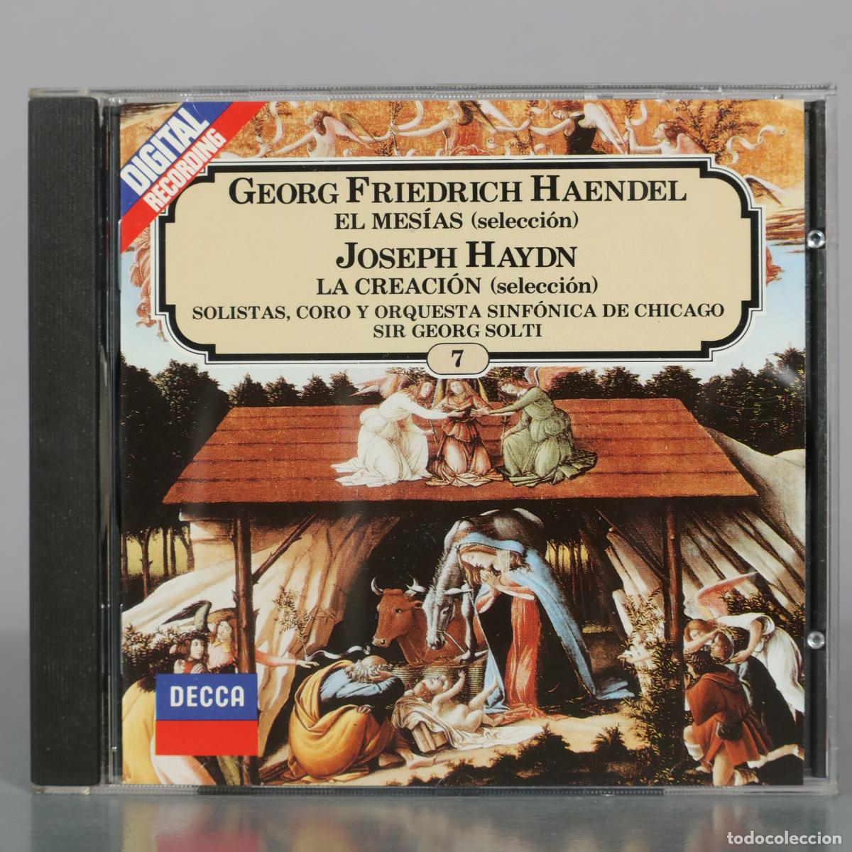 Musik-CDs: CD. Georg Friedrich Haendel - El Mes&iacute;as (selecci&oacute;n) - Joseph Haydn - La Creaci&oacute;n (selecci&oacute;n) -