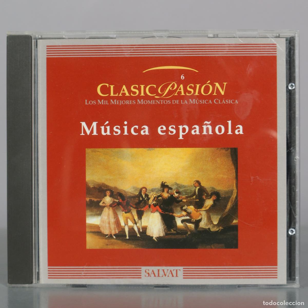 CDs de m&uacute;sica: CD. Clasic Pasi&oacute;n - Los Mil Mejores Momentos de la M&uacute;sica Cl&aacute;sica 6 - M&uacute;sica espa&ntilde;ola - Salvat